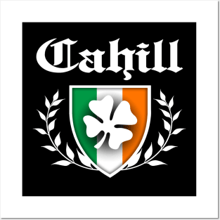 Cahill Shamrock Crest Posters and Art